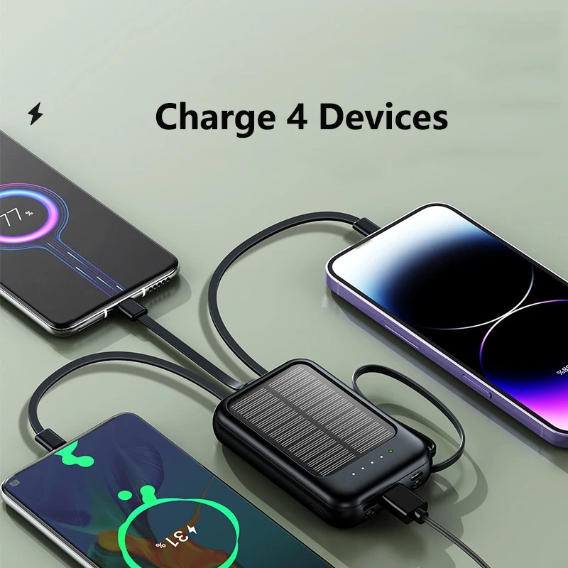 VIVO Power Bank Tenaga Surya K - Usb Charger Dynamo ulasan dan harga