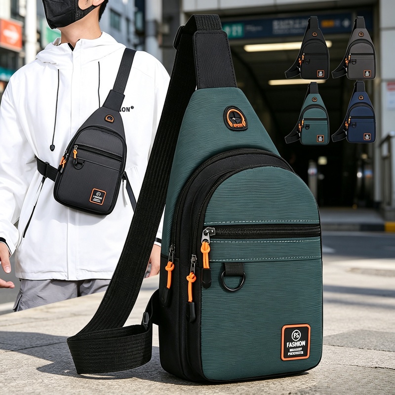 Tas Selempang Dada Pria Anti A - Cycling Commute Backpack ulasan dan harga